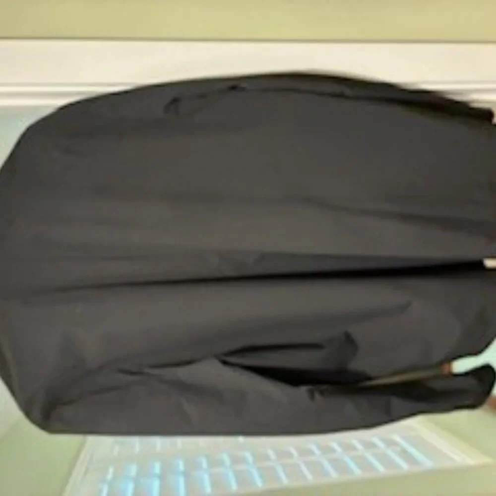 Black mens bomber jacket - Picture 3 of 3